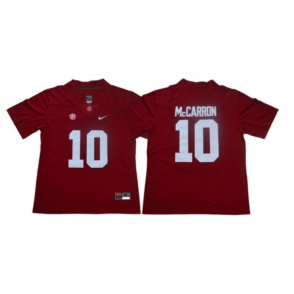 aj mccarron alabama jersey